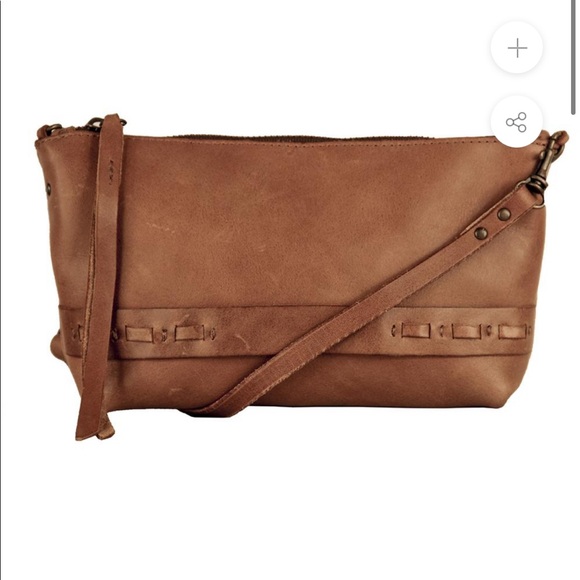 Embrazio Leather Crossbody Bag - Picture 2 of 6